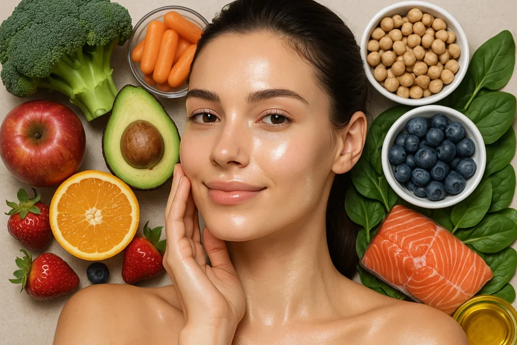 Işıl Işıl Ve Sağlıklı Bir Cilt İçin Tüketilmesi Gereken Besinler