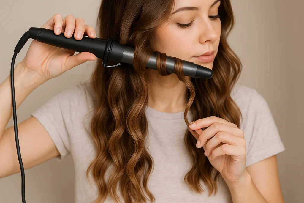 Saça Maşa İle Günlük Dalga Nasıl Yapılır?