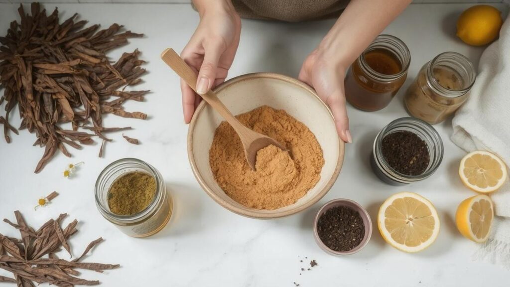 Suna Dumankaya Doğal Saç Boyası Tarifi