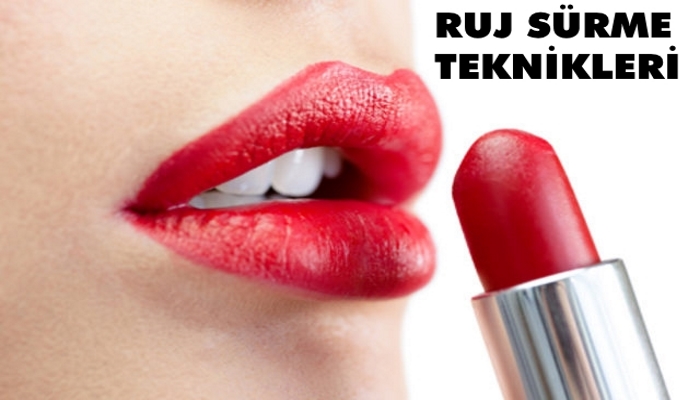 Ruj Sürme Teknikleri