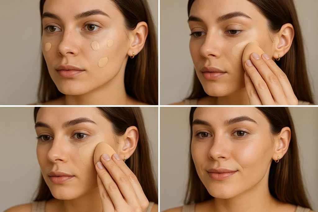 Doğal Görünümlü Fondöten Uygulama Teknikleri