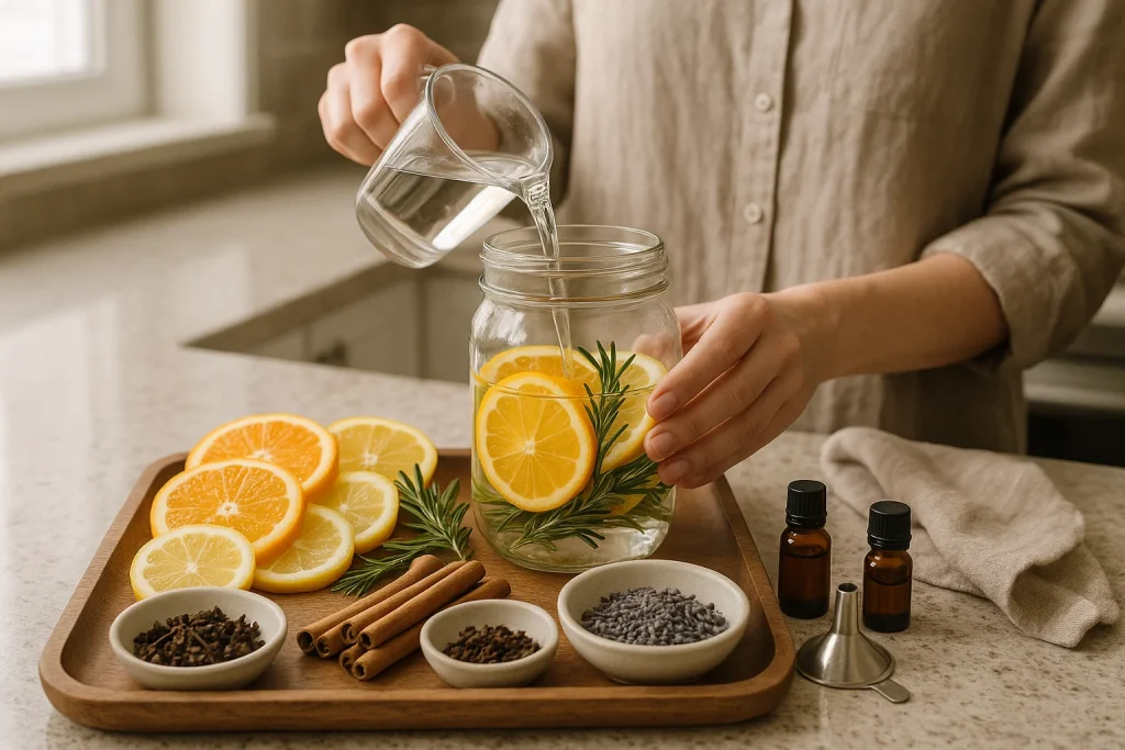 Doğal Malzemelerle Ev Kokusu Hazırlama Rehberi