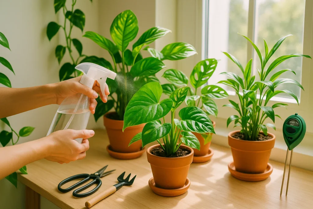 Ev Bitkilerini Canlandıran 3 Pratik Yöntem