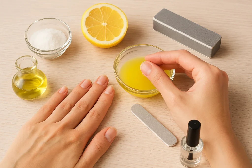 Evde Doğal Tırnak Güçlendirme Yöntemleri