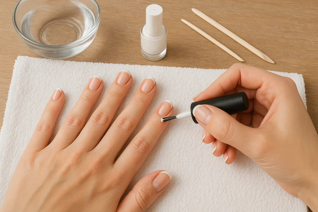 Evde Fransız Manikürü Nasıl Yapılır?