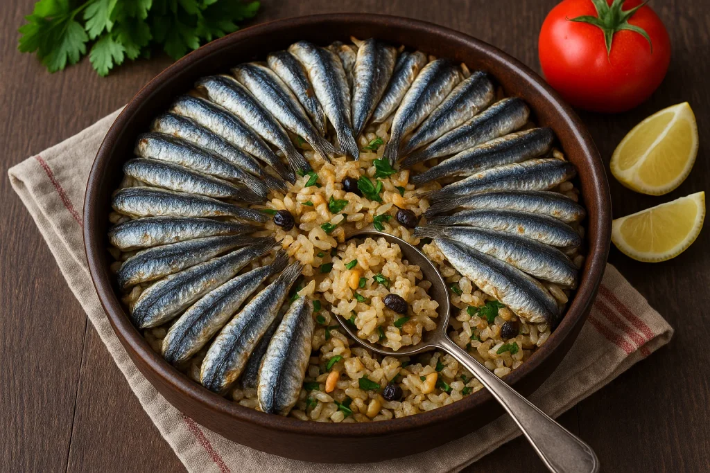 Hakiki Karadeniz Usulü Hamsili Pilav Tarifi