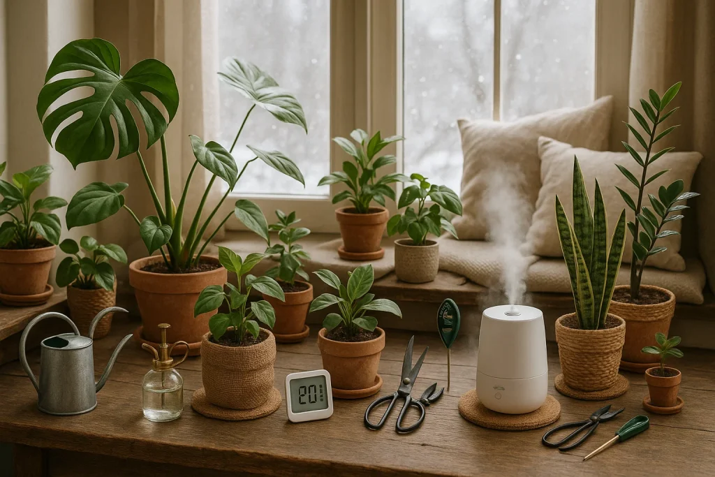 Kış Aylarında Saksı Bitkileri Nasıl Korunur?