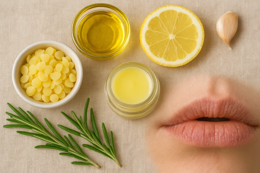 Kuruyan Dudaklara Ev Yapımı Balm Tarifi