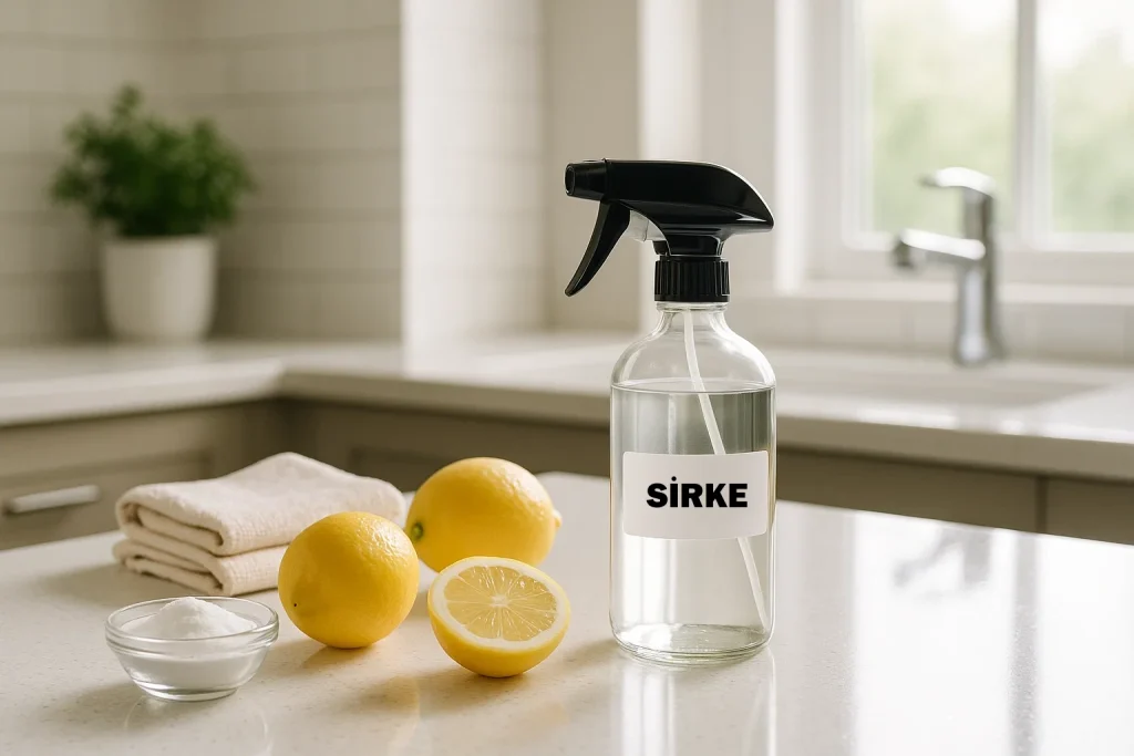 Sadece Sirkeyle Tüm Evi Tertemiz Yapmanın Yolu