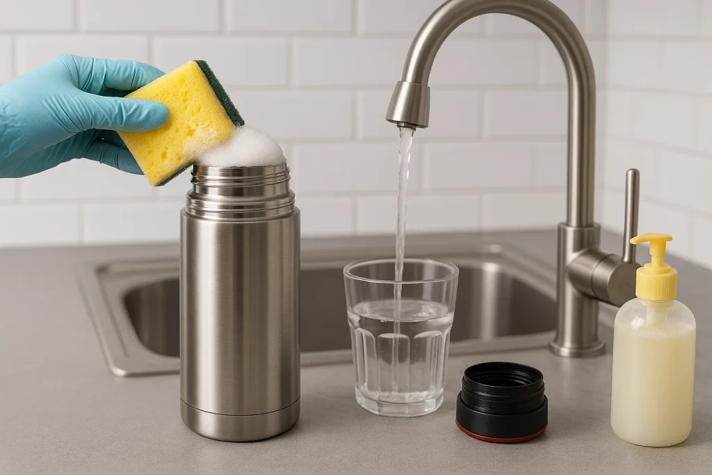 Termoslar Nasıl Yıkanır? Kötü Kokular Nasıl Geçer?