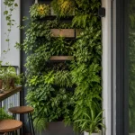 Küçük balkon dekorasyon fikri 6 — şehir balkonu dekorasyonu