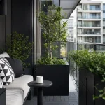 Küçük balkon dekorasyon fikri 9 — şehir balkonu dekorasyonu
