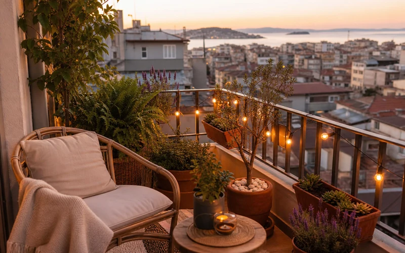 Küçük Balkon Dekorasyon Fikirleri