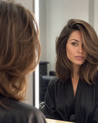Omuz hizası saç modeli ilham görseli 11
