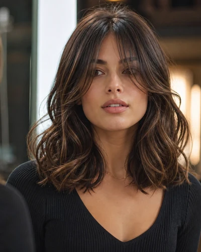 Omuz hizası saç modeli ilham görseli 16