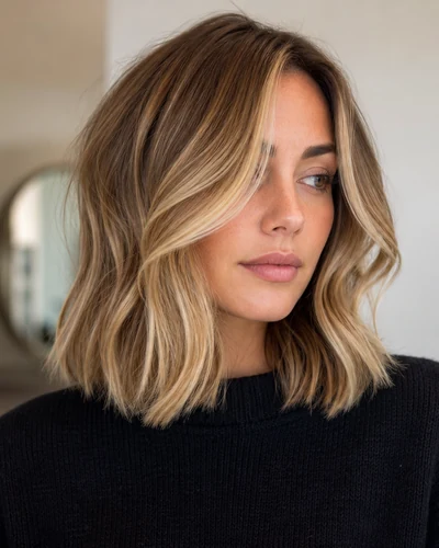 Omuz hizası saç modeli ilham görseli 22