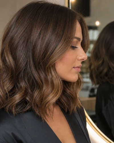 Omuz hizası saç modeli ilham görseli 24