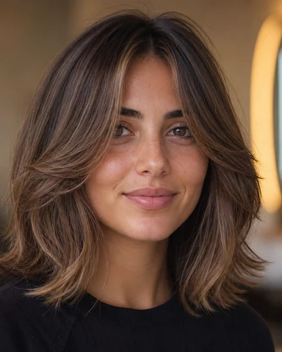 Omuz hizası saç modeli ilham görseli 5