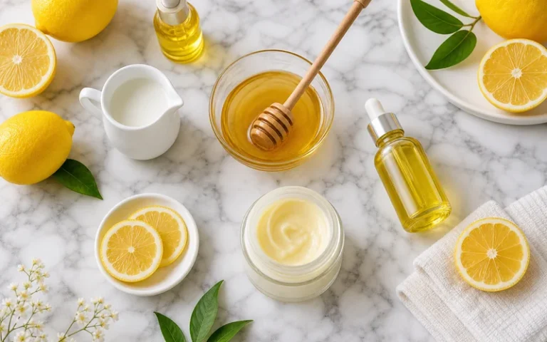 Yağlı ciltler için limon ve bal maskesi rehberi manşet