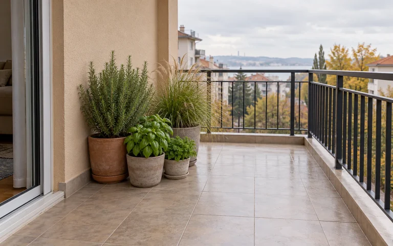 Balkon Saksıları Rüzgârda Devrilmesin: 3 Güvenli Yerleşim Kontrolü